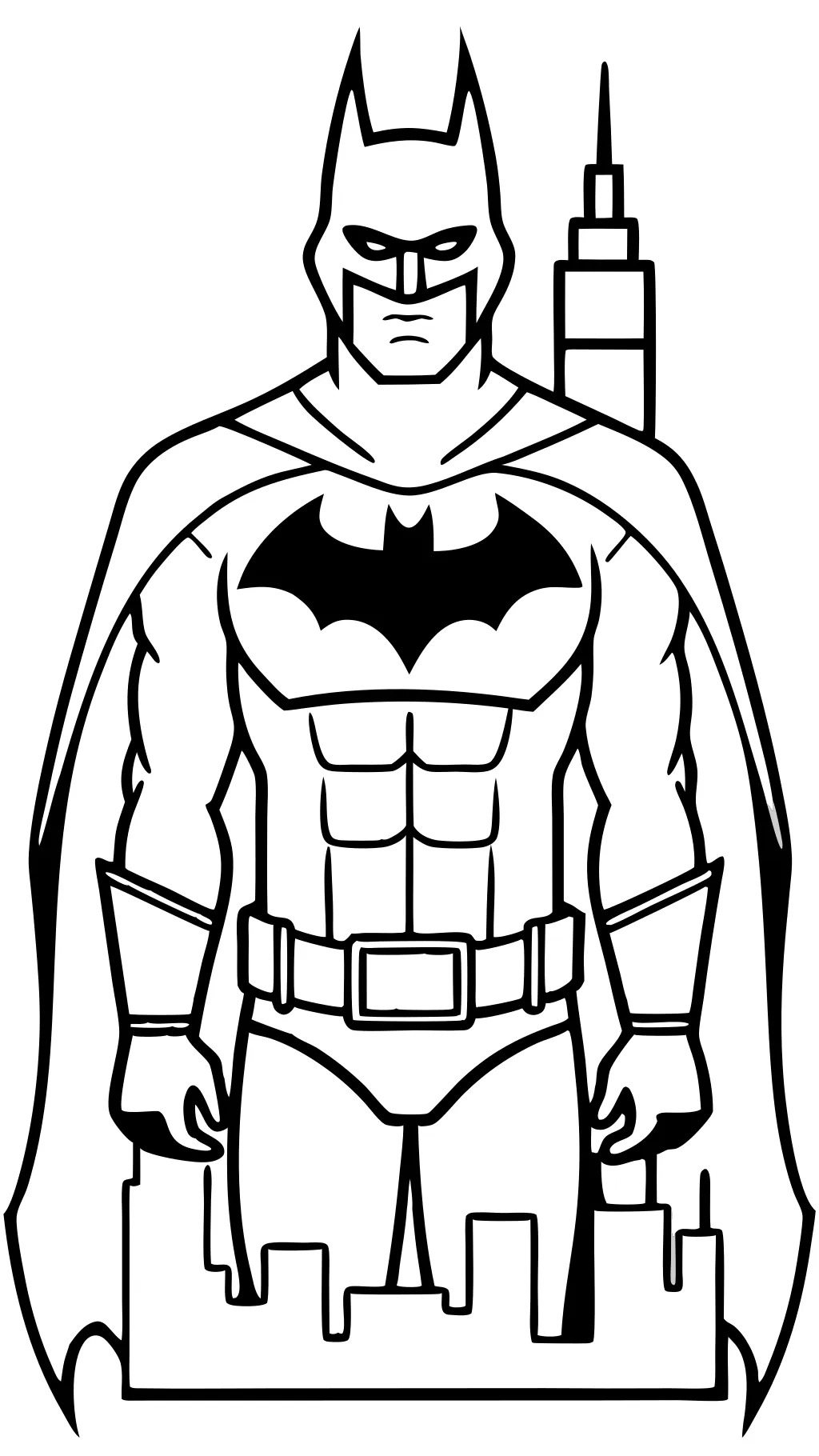 adult coloring pages batman